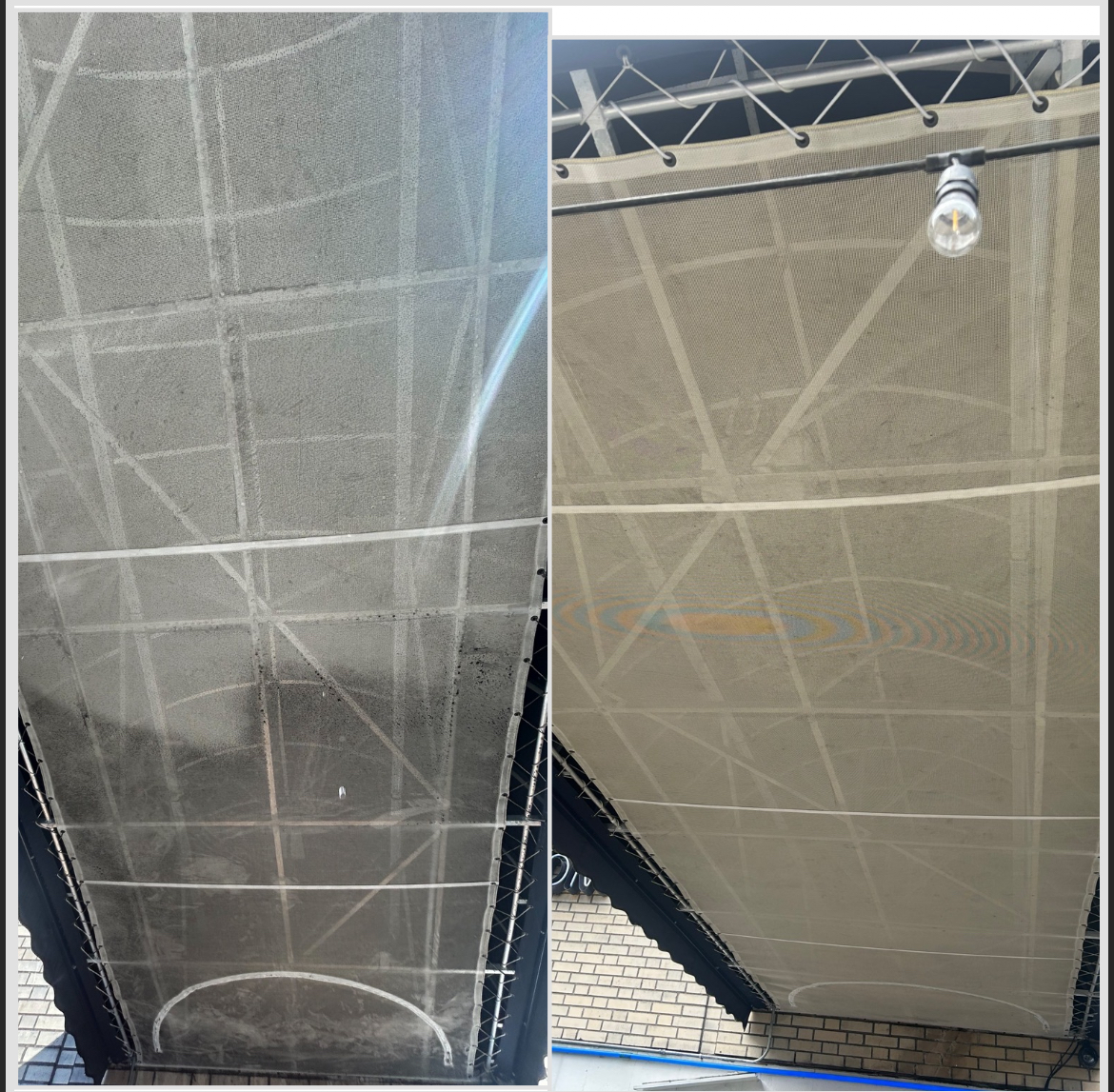 Restaurant Awning Cleaning