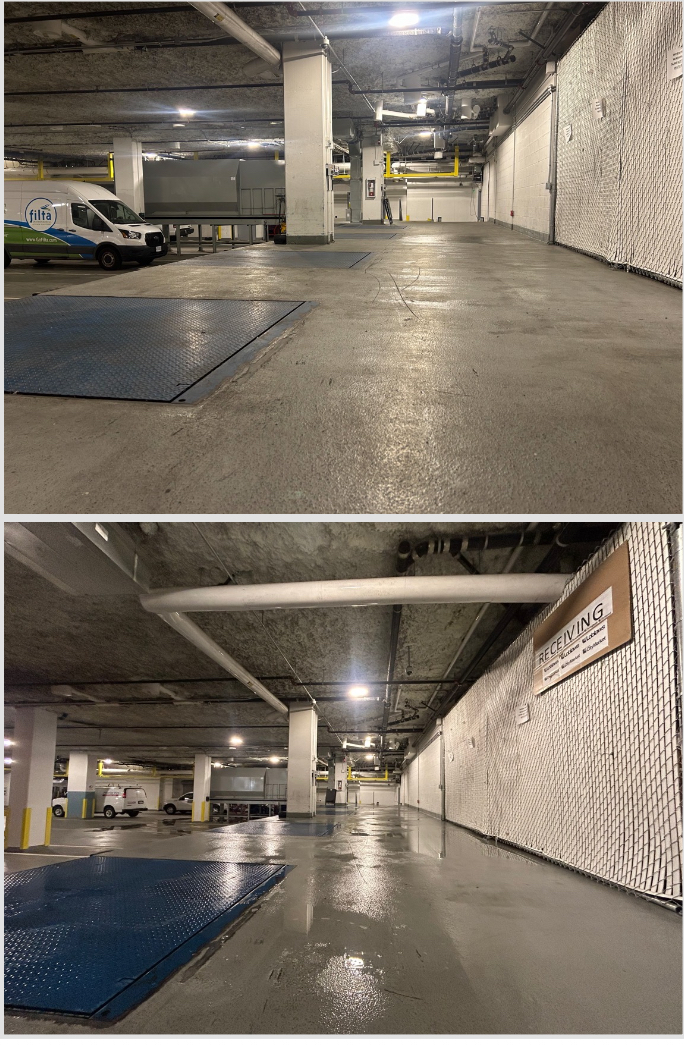 Commercial Receiving Area Cleaning